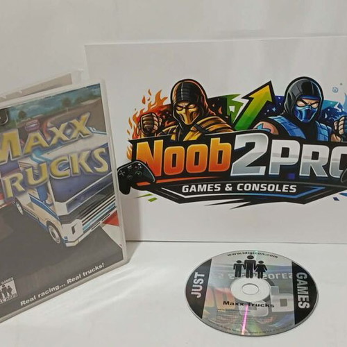 Maxx Trucks PC CD-ROM used, arcade offroad racing game