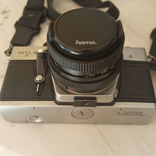 Praktica MTL 5 camera used, film, with case