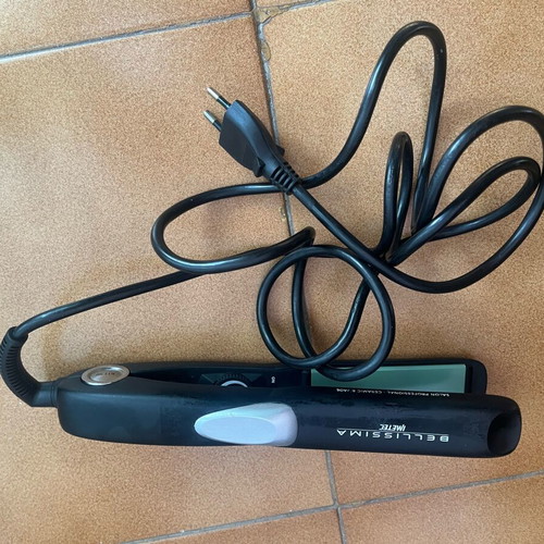 Bellissima hair straightener used