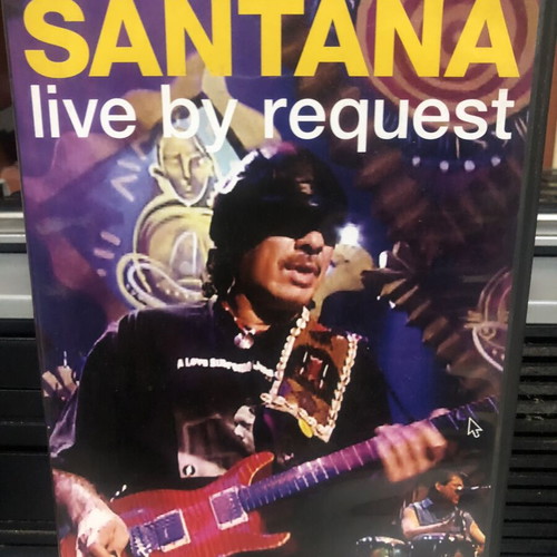Santana Live By Request DVD used