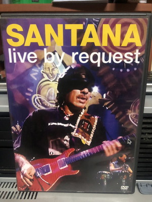 Santana Live By Request DVD used
