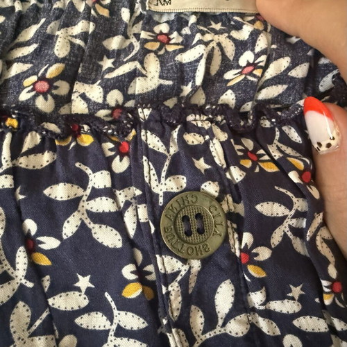 Midi dress like new, blue multicolor, size M