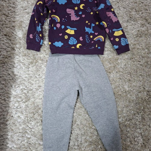 BodyTalk tracksuit set for 5-year-old girl like new, purple