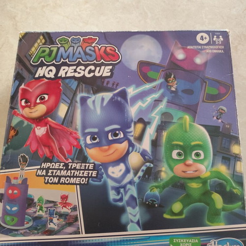 PJ Masks HQ Rescue board game for ages 4+