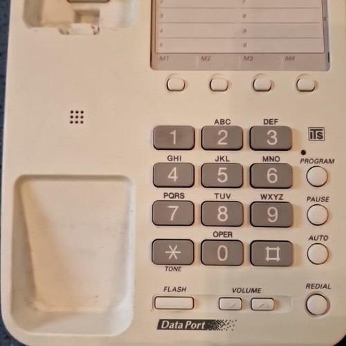 Panasonic corded home phones used, various models without screen