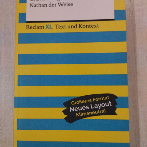 Book Nathan der Weise like new, German