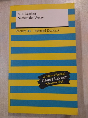 Book Nathan der Weise like new, German