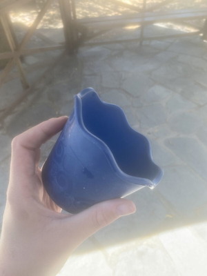 Beach bucket, blue