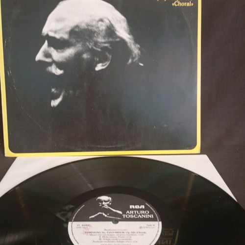 Toscanini The Man Behind The Legend vinyl used
