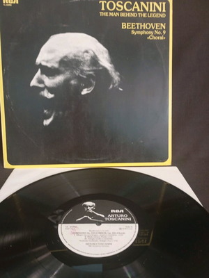 Toscanini The Man Behind The Legend vinyl used