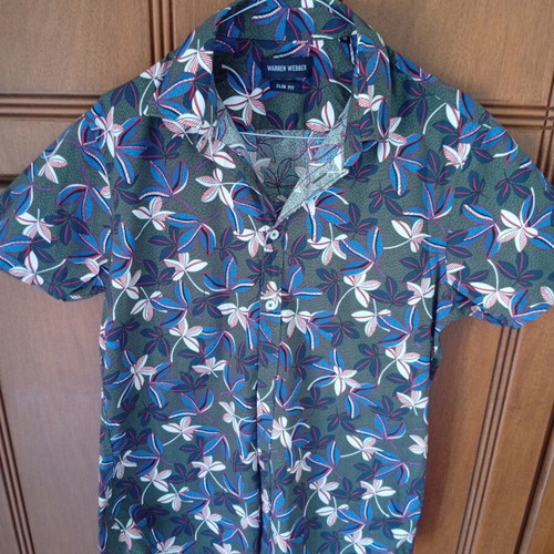 Warren Webber men's shirt size M like new, multicolor