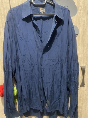 Manetti men's shirt blue size XL like new