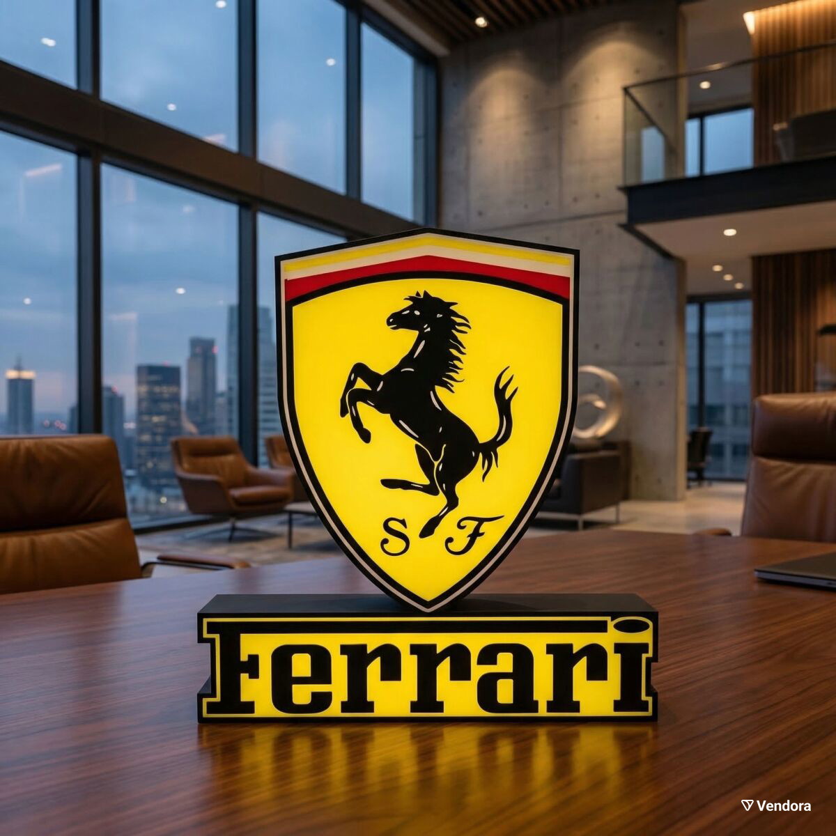 Ferrariлогоновдекоративен22x24см