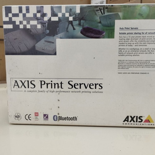 AXIS 540+ Print Server σφραγισμένο, vintage LAN 10BaseT