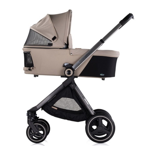 Chipolino Elit stroller like new with car seat and newborn bassinet
