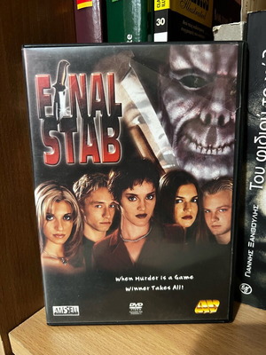 Final Stab DVD used, horror, authentic