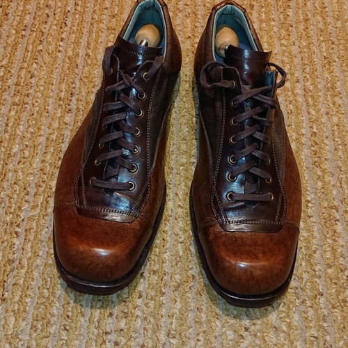 Kenzo elegant shoes like new, size 43, leather and fabric