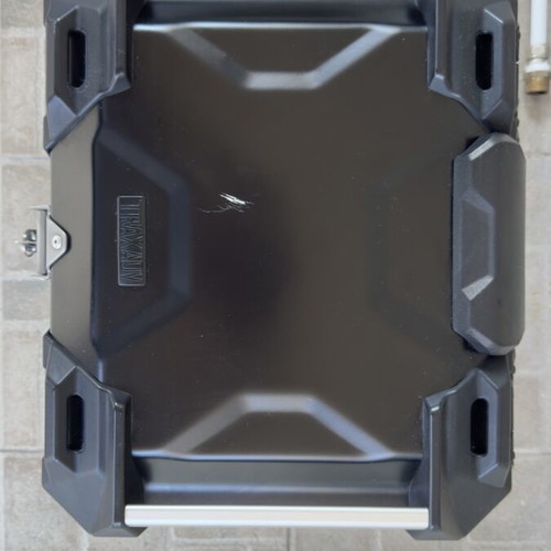 SW-Motech TRAX ADV Top Case 38L, black aluminum