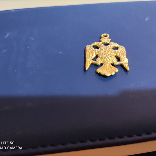 Double-headed eagle Byzantine symbol like new