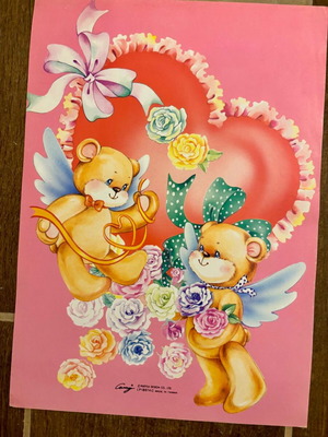 Cover from Letter Sheets like new, 1990s