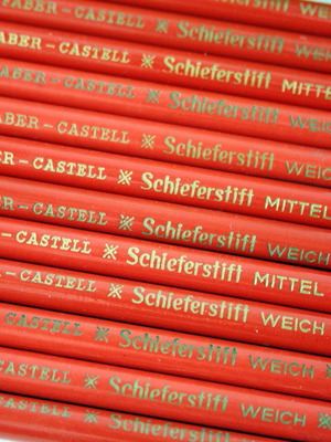 Vintage μολύβια A.W. Faber Castell Schieferstift Weich πακέτο 12 καινούργια