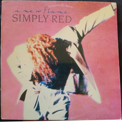 Simply Red A New Flame vinyl record, R&B / Soul