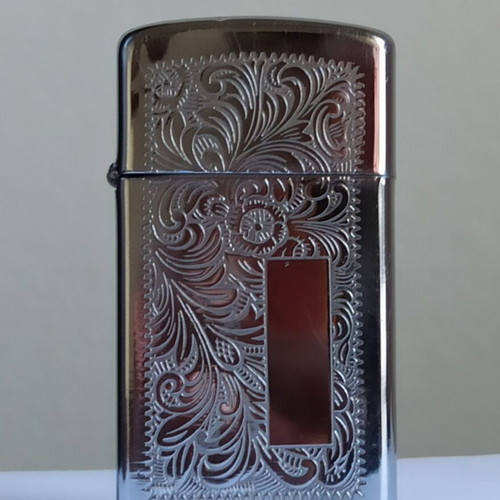 Zippo Venetian Slim lighter vintage 1989, used