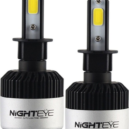 NovSight H3 LED Car and Motorcycle Bulbs 6500K Cool White 9-32V 36W 2pcs