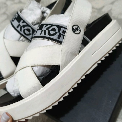 Michael Kors sandals like new, size 38.5/39, black and white