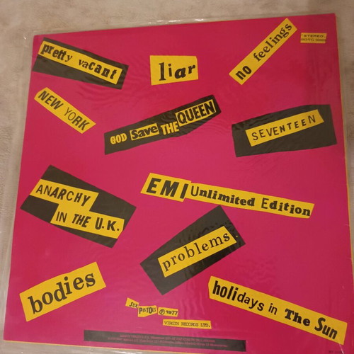 Sex Pistols LP like new