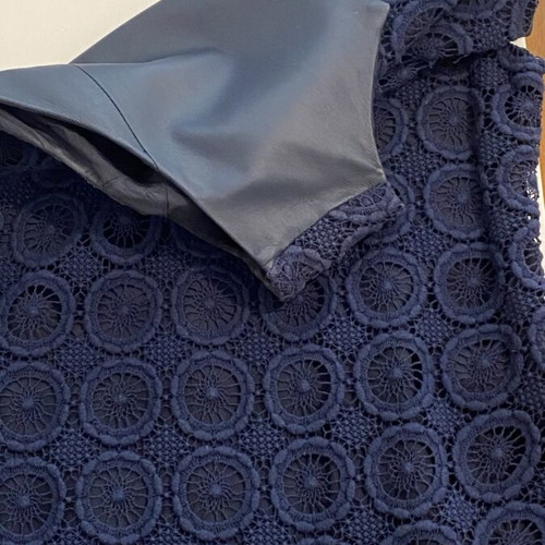 Zini dress dark blue like new, size 42