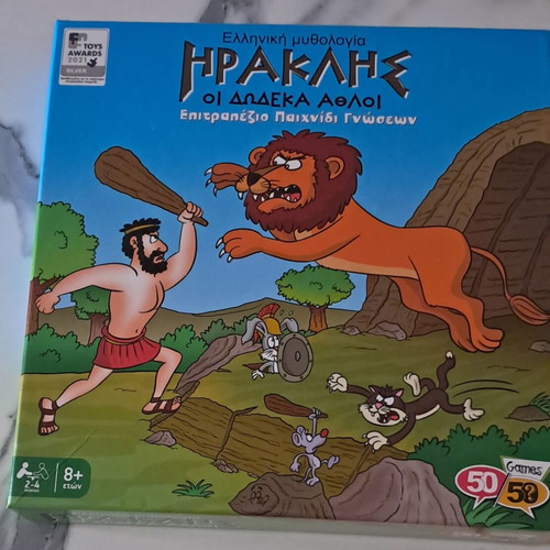 Herakles Board Game Knowledge Greek Mythology like new