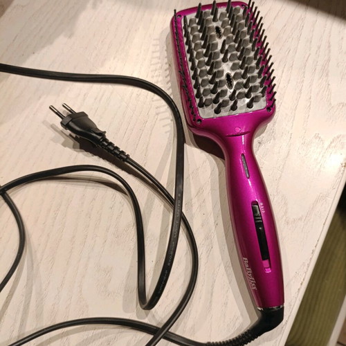 Babyliss heated straightening brush used type 8500