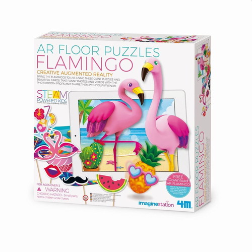 3D Flamingo Puzzle new