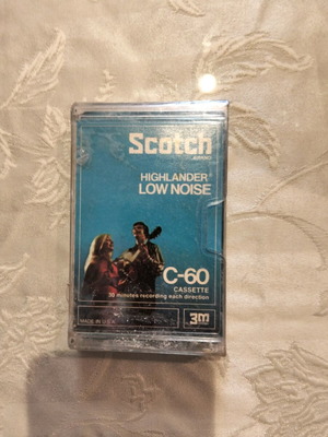 Κασσέτα Scotch Highlanders C-60 καινούργια σφραγισμένη
