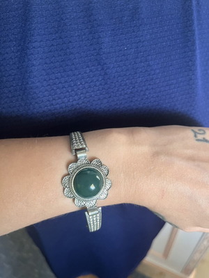 Bracelet like new, very light, silver color