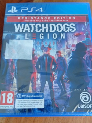 WatchDogs Legion PS4 game new sealed 2020 Ubisoft