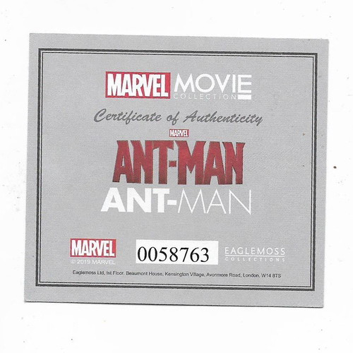 Ant-man Marvel Avengers HC Hero Collection like new