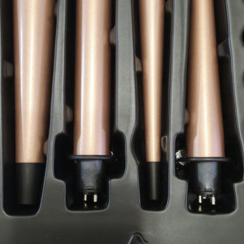 Bestope Ceramic Hair Curler Set like new with glove and accessories