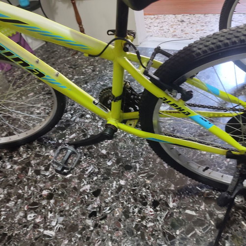 All-Mountain Alpina 2024 mountain bike like new, 24 inch, blue