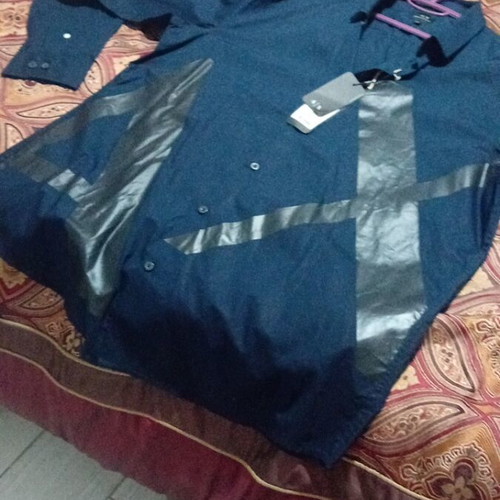 Armani Exchange blue dress shirt new, size XL-XXL
