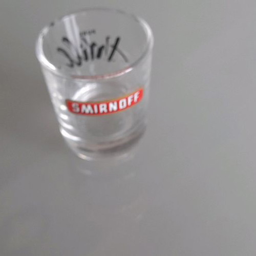 Smirnoff shot glass collectible new