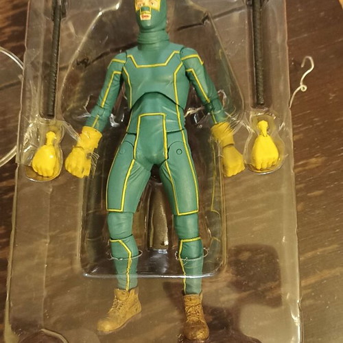Neca figures Kick Ass and Hit Girl like new, pack of 2 figures
