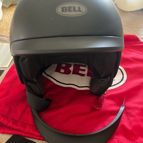 Bell helmet Small jet open low profile Japanese style like new