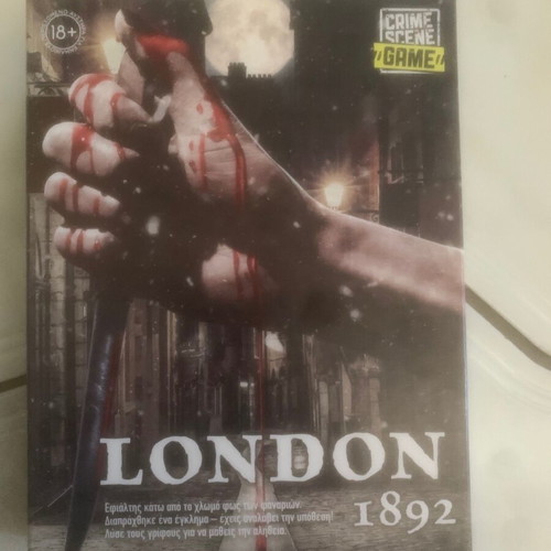 Crime games like new, pack of 2 board puzzle games