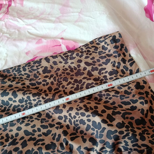 Leopard print pants new, sizes M and L, beige and brown