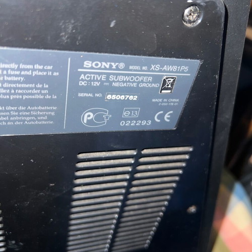Car subwoofer like new