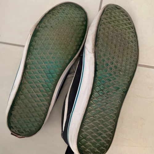 Vans men's shoes used, blue, size 45