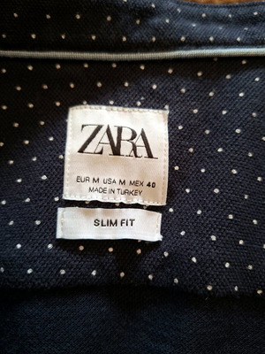 Ανδρικό πουκάμισο αμάνικο Zara σαν καινούργιο, μέγεθος M