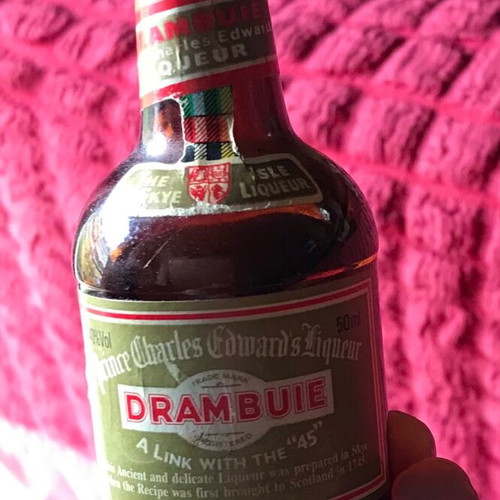 Drambuie and Tia Maria collectible miniatures new, set of 3